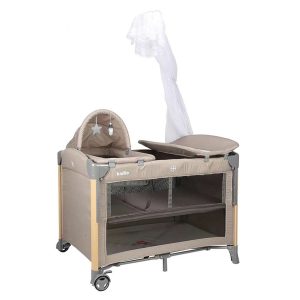 Kidilo Baby Playpen Cosleeper bed with detachable baby bassinet