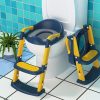 2-in-1 height adjustable Step Ladder potty Toilet Training