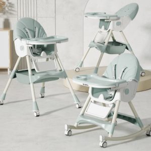 4 in 1 kidilo strong foldable Baby High Chair,Foldable Portable baby feeding Chair/ dining chair (weight limit- 50 kgs)