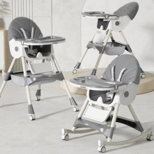 4 in 1 kidilo strong foldable Baby High Chair,Foldable Portable baby feeding Chair/ dining chair (weight limit- 50 kgs)