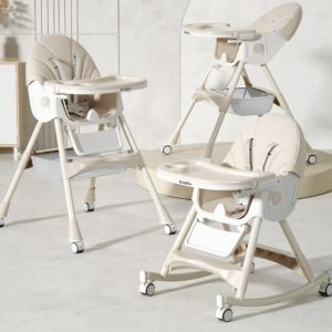 4 in 1 kidilo strong foldable Baby High Chair,Foldable Portable baby feeding Chair/ dining chair (weight limit- 50 kgs)