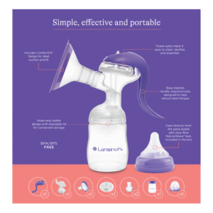 Lansinoh manual breast pump