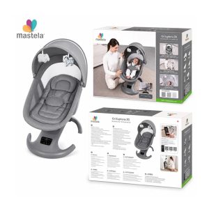 Mastela Ori Euphoria 3D electric baby Swing 0-36 MONTHS – Premium 3-in-1 multi-motion Baby Rocker and seat