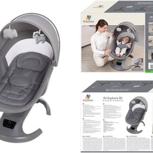 Mastela Ori Euphoria 3D electric baby Swing 0-36 MONTHS – Premium 3-in-1 multi-motion Baby Rocker and seat