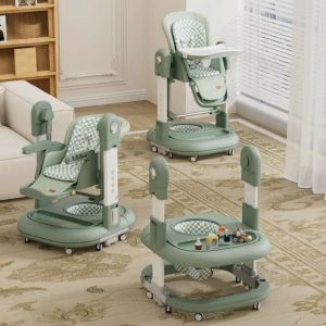 3 in 1 Convertible baby swing/rocker, High Chair/baby feeding chair and baby walker ( from newborn to 5 years)