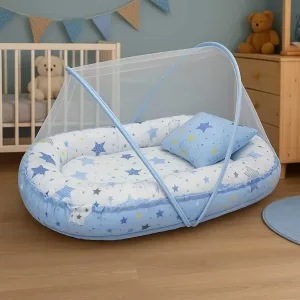 Portable Baby Nest With Mosquito Net