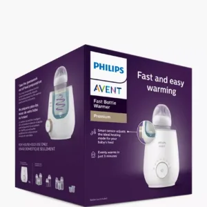 Philips Avent Premium Fast Bottle Warmer, with Smart Temperature Control, Water Bath Technology, Automatic Shut-Off