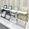 Kidilo KD018 Electric Baby High Chair & Rocking Swing | Bluetooth Music, Remote Control & Control Panel | Detachable Feeding Tray | Adjustable Recline | 5-Point Harness | Foldable Design | Lockable Wheels