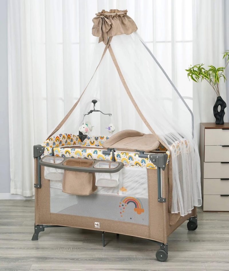 Portable Baby Cot with Wheels - Tash Baby Store | Baby shop in Nairobi ...