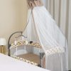 Portable Baby Cot with Wheels