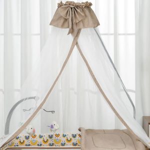Portable Baby Cot with Wheels