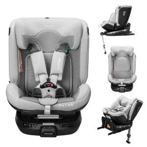 Welldon isofix baby car seat with support leg Smart Rotate 2 Pro I-size 40-150 cm (0-12 Years)