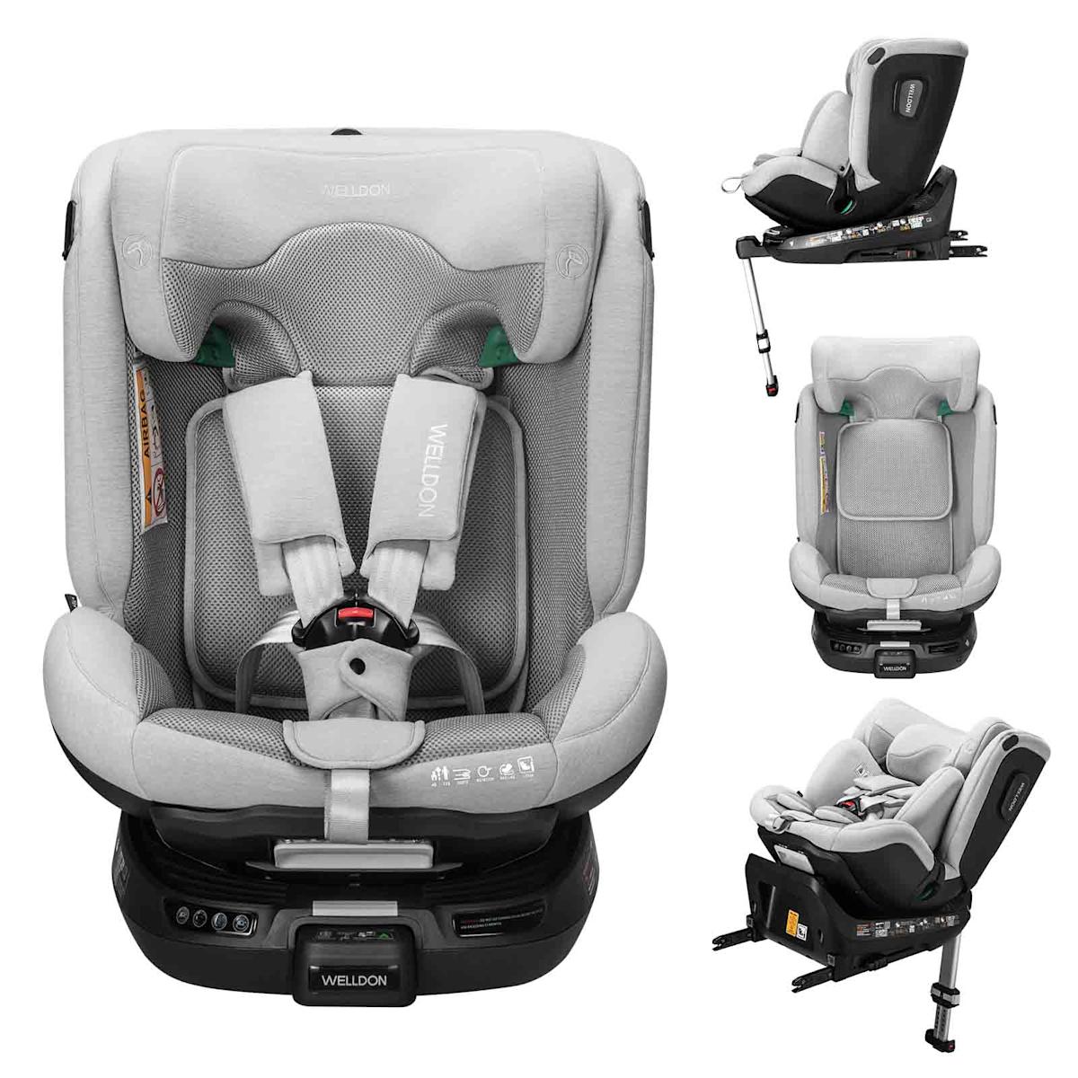 Welldon isofix baby car seat with support leg Smart Rotate 2 Pro I-size 40-150 cm (0-12 Years) Welldon isofix baby car seat with support leg Smart Rotate 2 Pro I-size 40-150 cm (0-12 Years)