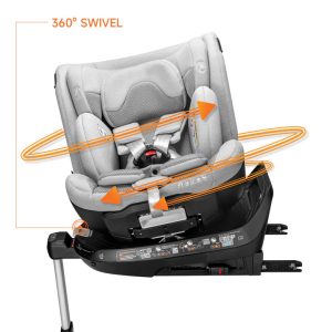 Welldon isofix baby car seat with support leg Smart Rotate 2 Pro I-size 40-150 cm (0-12 Years)