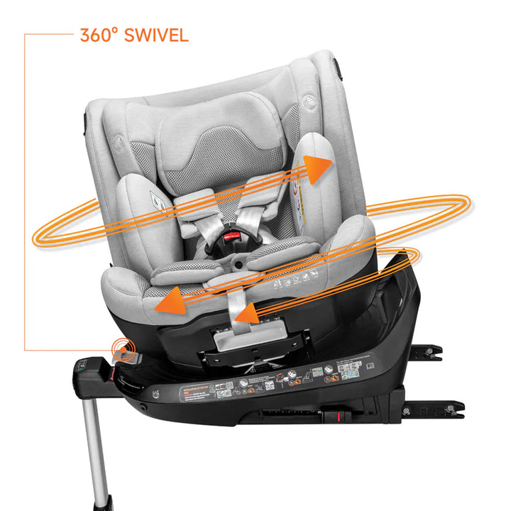 Welldon isofix baby car seat with support leg Smart Rotate 2 Pro I-size 40-150 cm (0-12 Years) Welldon isofix baby car seat with support leg Smart Rotate 2 Pro I-size 40-150 cm (0-12 Years)