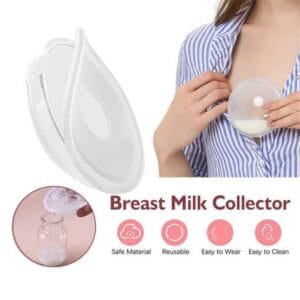 Reusable Wearable Milk Collector shells (2 Pcs)