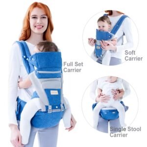 Baby Carrier with detachable hipseat(0 months- 36 months)