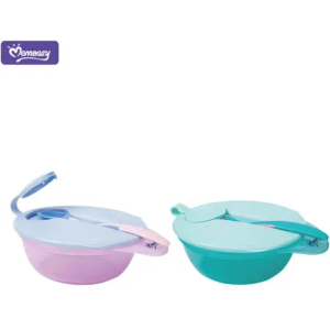 MomEasy weaning bowl with heat sensor spoon