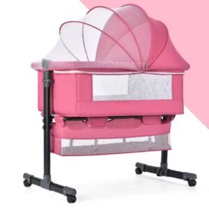 Pink Baby Cosleeper Bed: The Best Sleep Solution for Your Infant