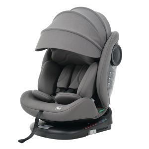 Burbay T10 ISOFIX 360° baby Car Seat Convertible Child Safety Seat with Side Impact Protection, Reclining Design & Adjustable Headrest (0–12 years) 40-150cm Kids Group 0+1/2/3