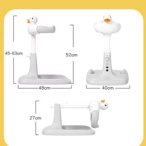 Baby bath support stand- antislip and ergonomic design