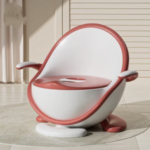 modern ergonomic baby potty training toilet chair with High Backrest