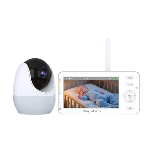 Smart WiFi 4.3 Inch Baby Camera with night light and Remote View & VOX