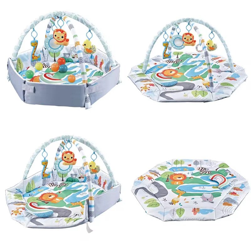3 in 1 happy place baby playmat with hanging stuffed toys 3 in 1 happy place baby playmat with hanging stuffed toys