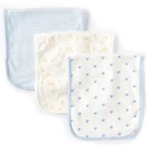 Baby Burp Cloth- blue theme