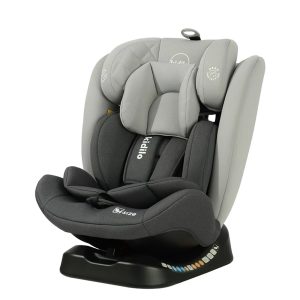 Kidilo Grey Reclining Baby Car Seat - Comfortable Travel for Infants