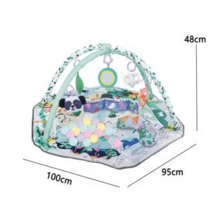 3 in 1 happy place baby playmat with hanging stuffed toys