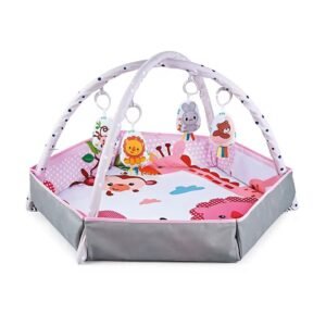 3 in 1 happy place baby playmat with hanging stuffed toys