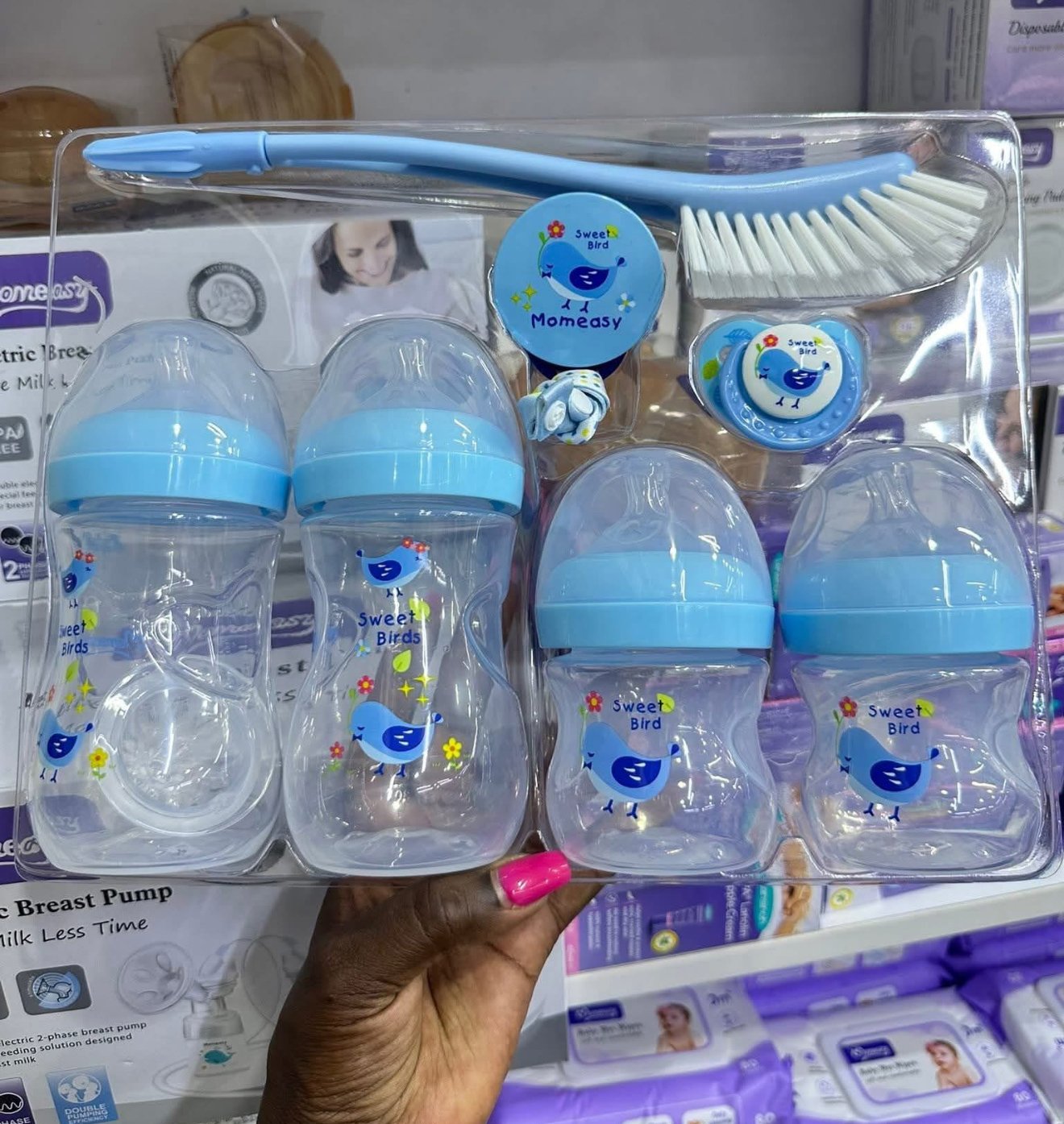 Mom Easy Starter Set with Anticolic bottles Mom Easy Starter Set with Anticolic bottles