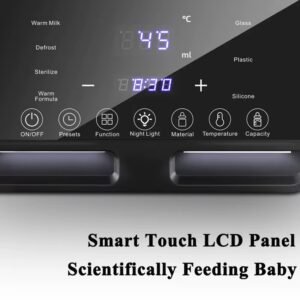 Baby Bottle Warmer, Formula Warmer, Bottle Sterilizer and Food heater- 4 IN 1