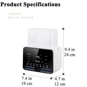 Baby Bottle Warmer, Formula Warmer, Bottle Sterilizer and Food heater- 4 IN 1