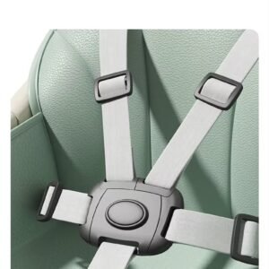 Foldable 2 in 1 Baby Dining Highchair with removable toy bar