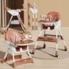 Baby Feeding Dining Chair High Chair with removable toy bar