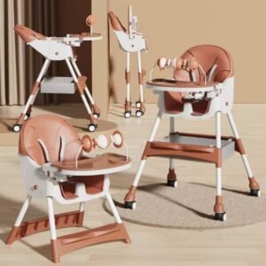 Baby Feeding Dining Chair High Chair with removable toy bar