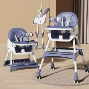 Baby Feeding chair and table 2 in 1 Multifunctional with removable toy bar