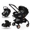 Kidilo 3-in-1 baby stroller, baby safety car seat, newborn baby sleeping basket, portable (0-18 kgs)