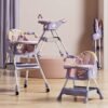 Baby Feeding chair and table 2 in 1 Multifunctional with removable toy bar