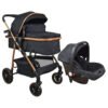 Bassinet Stroller With a car seat/Carrycot and mosquito net