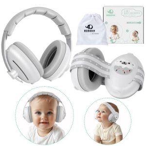 Baby Noise Reduction Ear Muff,Safety Hearing Ear Muff - Noise Cancelling Passive Adjustable Comfort, Portable Ear Muffs for Babies and Toddlers up to 48 months
