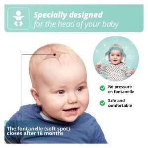 Baby Noise Reduction Ear Muff,Safety Hearing Ear Muff - Noise Cancelling Passive Adjustable Comfort, Portable Ear Muffs for Babies and Toddlers up to 48 months