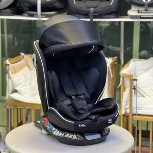 Premium Kidilo Car Seat Isofix Baby Car Seat with 360 degree rotation, sun shade and top teether (0-12 Years)