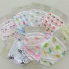 3-Pack Organic Cotton Muslin Baby Bibs – Soft Absorbent Drool & Feeding Bib Set