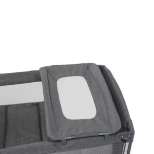 Foldable Baby Crib travel cot baby Cosleeper bed with rocking mode, mosquito net and musical toys