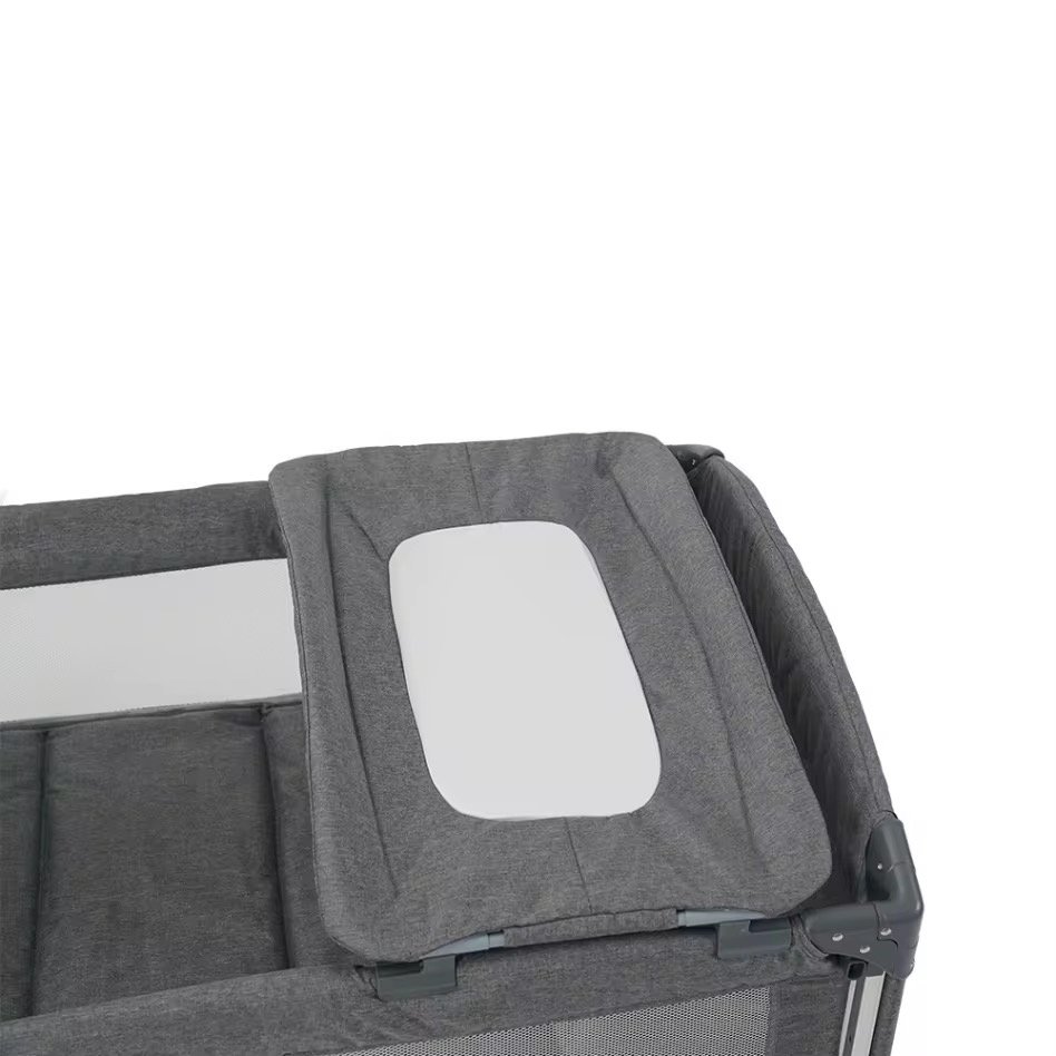 Foldable Baby Crib travel cot baby Cosleeper bed with rocking mode, mosquito net and musical toys Foldable Baby Crib travel cot baby Cosleeper bed with rocking mode, mosquito net and musical toys