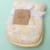 Premium Cotton absorbent Baby Burp Cloth( set of 3)