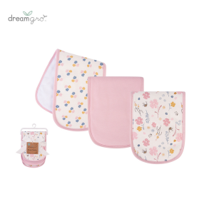 Premium Cotton absorbent Baby Burp Cloth( set of 3)